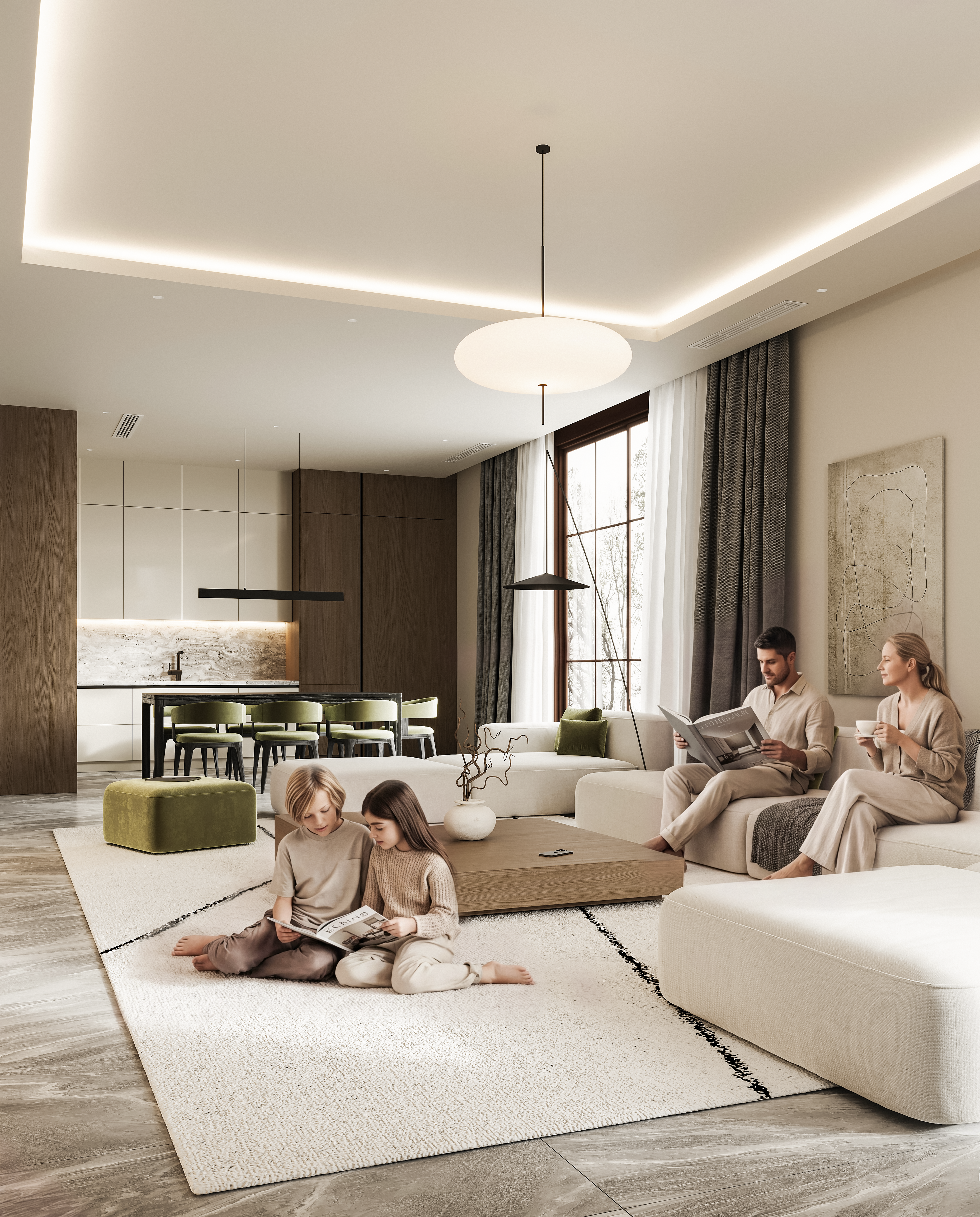 Interior living room
